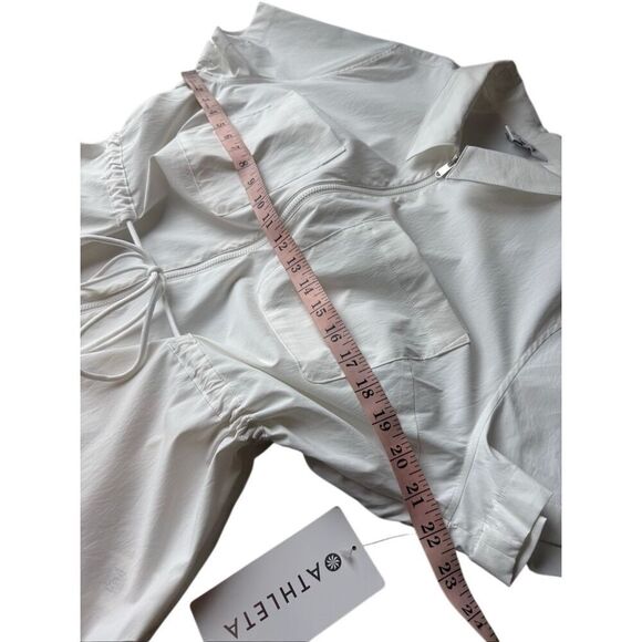 Athleta Advantage Cinch Top In White Size XL - Picture 10 of 12
